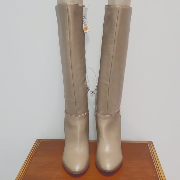 Marc Fisher Zimra Leather Boot in Camel - Picture 9 of 11